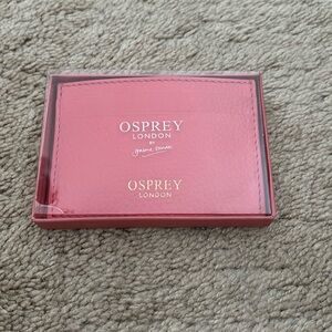 NWT Pink Osprey London Tilly Cardholder Wallet